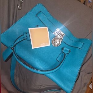 Michael Kors Blue Handbag
